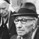 Aj Muste stands firm in the face of oppression as bystanders watch him chase after justice. Aj is a reminder of the power of nonviolence when trying to achieve justice.