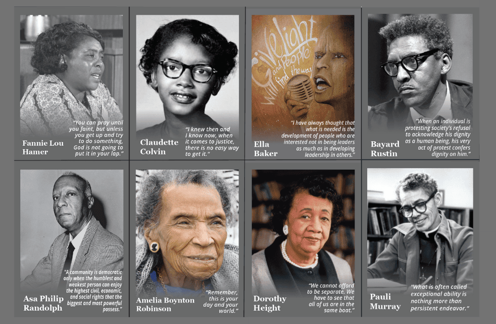 Civil Rights Heroes Prayer Cards Education for Justice Civil Rights Heroes Prayer Cards Education for Justice